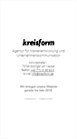 Mobile Screenshot of kreisform.de